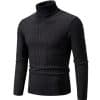 Polo Necks for Men (Black)