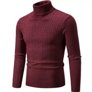 Pull Neck (maroon)