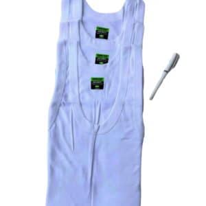 Yarrisson Vests for Men (Pure White)