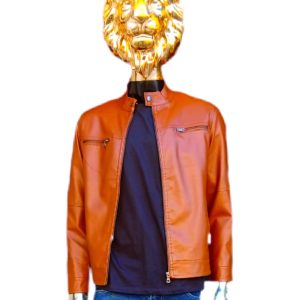 Brown Genuine Leather Jacket